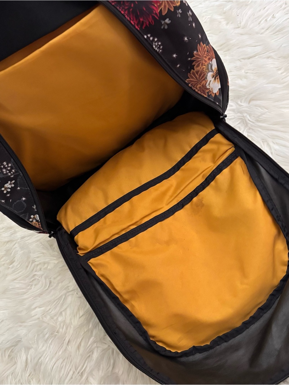 Dakine Floral Prom 25L Backpack Laptop School Storage Travel Bag Black Floral - Picture 9 of 16